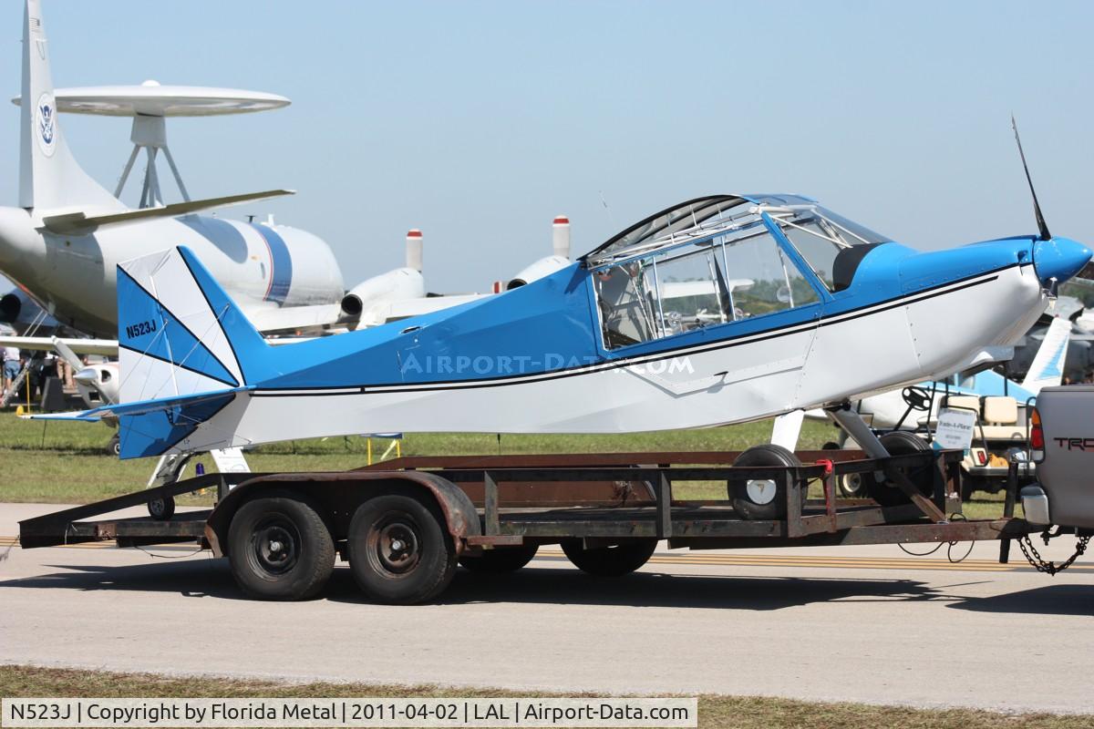 N523J, Rans S-7S Courier C/N 0906446, Rans S-7S damaged by severe storm March 31