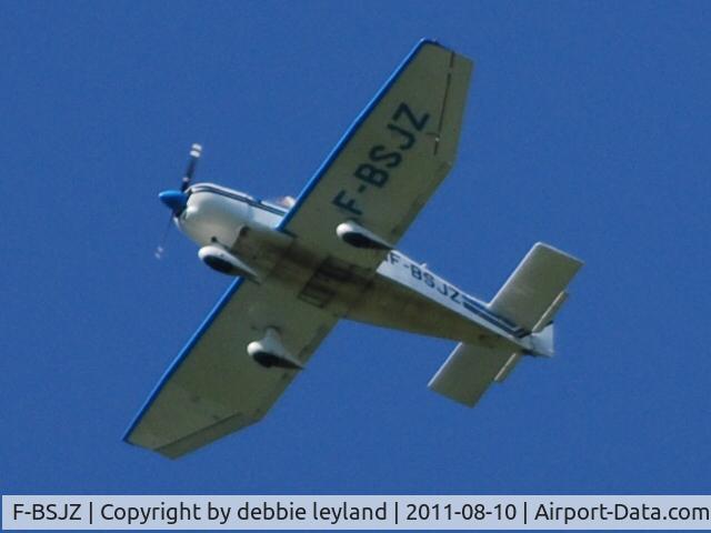 F-BSJZ, Robin DR-315 Petit Prince C/N 522, Photographed flying over St philbert-sur-Orne w/c 8th August 2011