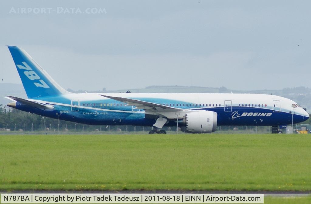 N787BA, 2009 Boeing 787-8 Dreamliner C/N 40690, Shannon