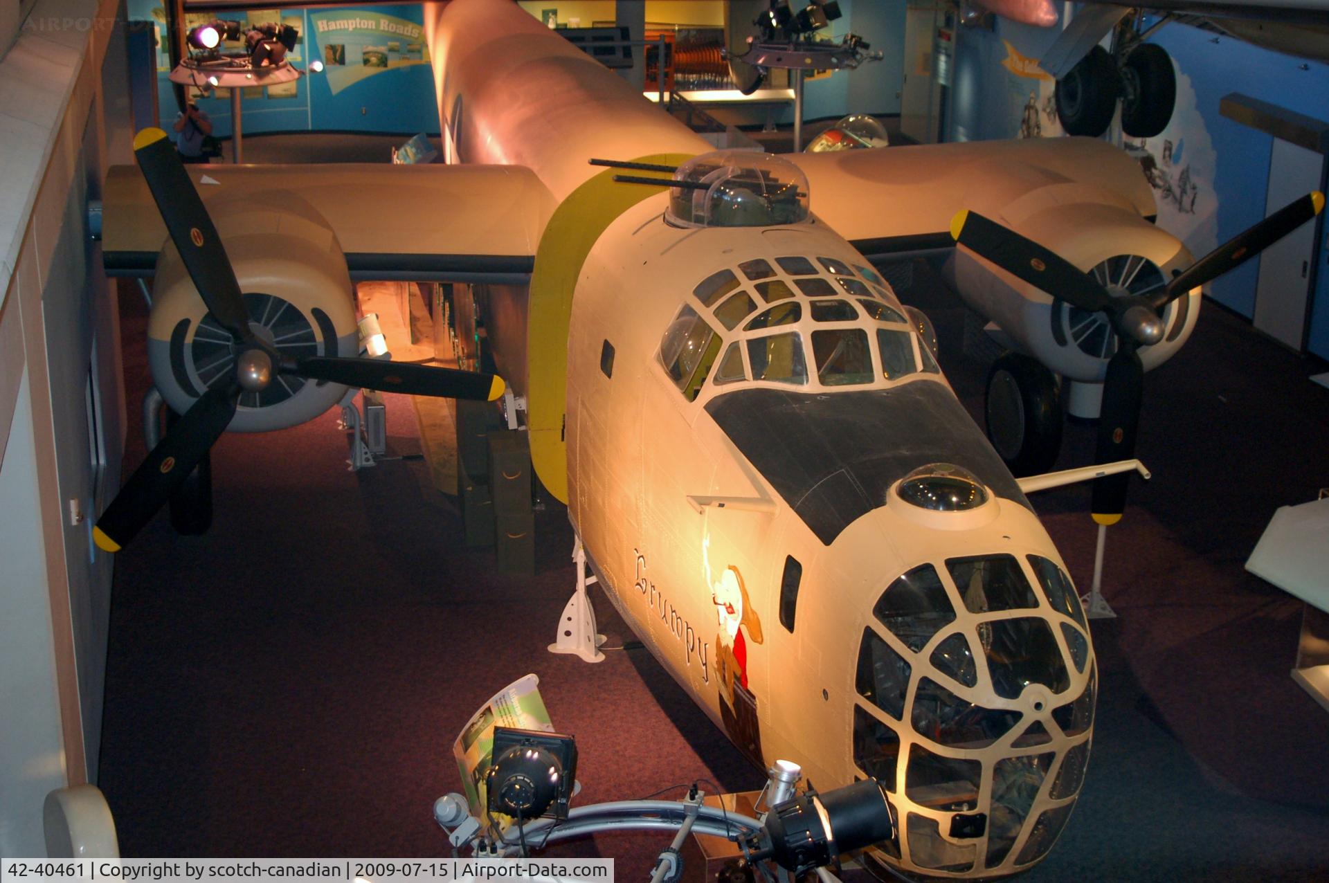 42-40461, Consolidated B-24D Liberator C/N 1538, Consolidated B-24D Liberator Nose Section 