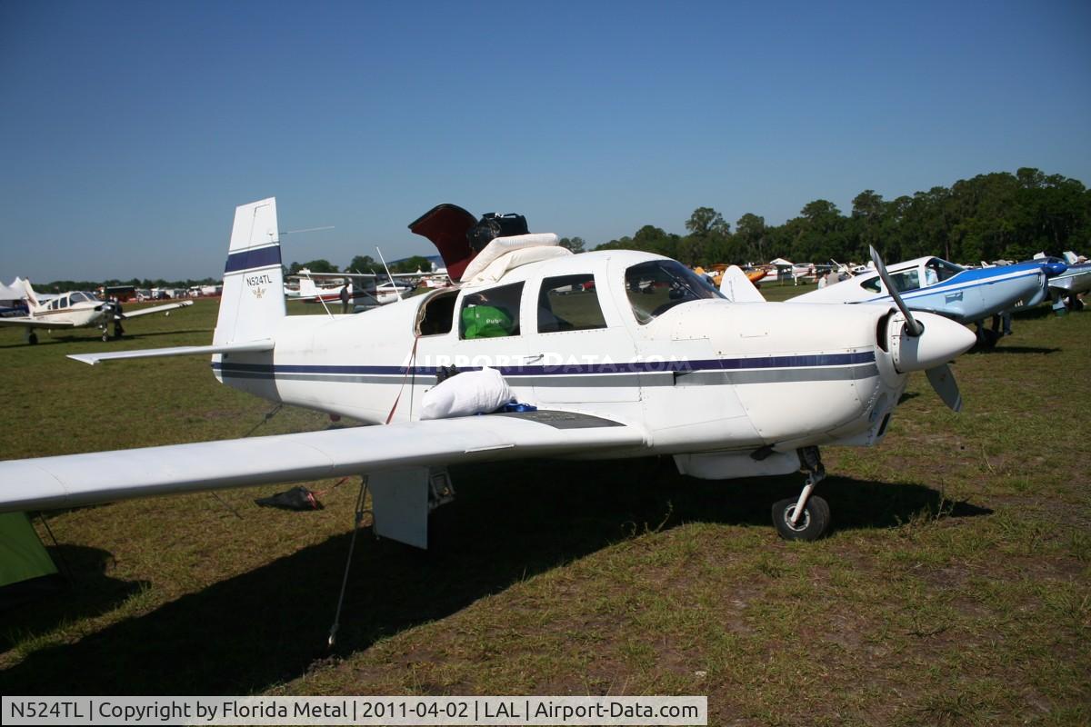 N524TL, 1965 Mooney M20C Ranger C/N 3086, Mooney M20C