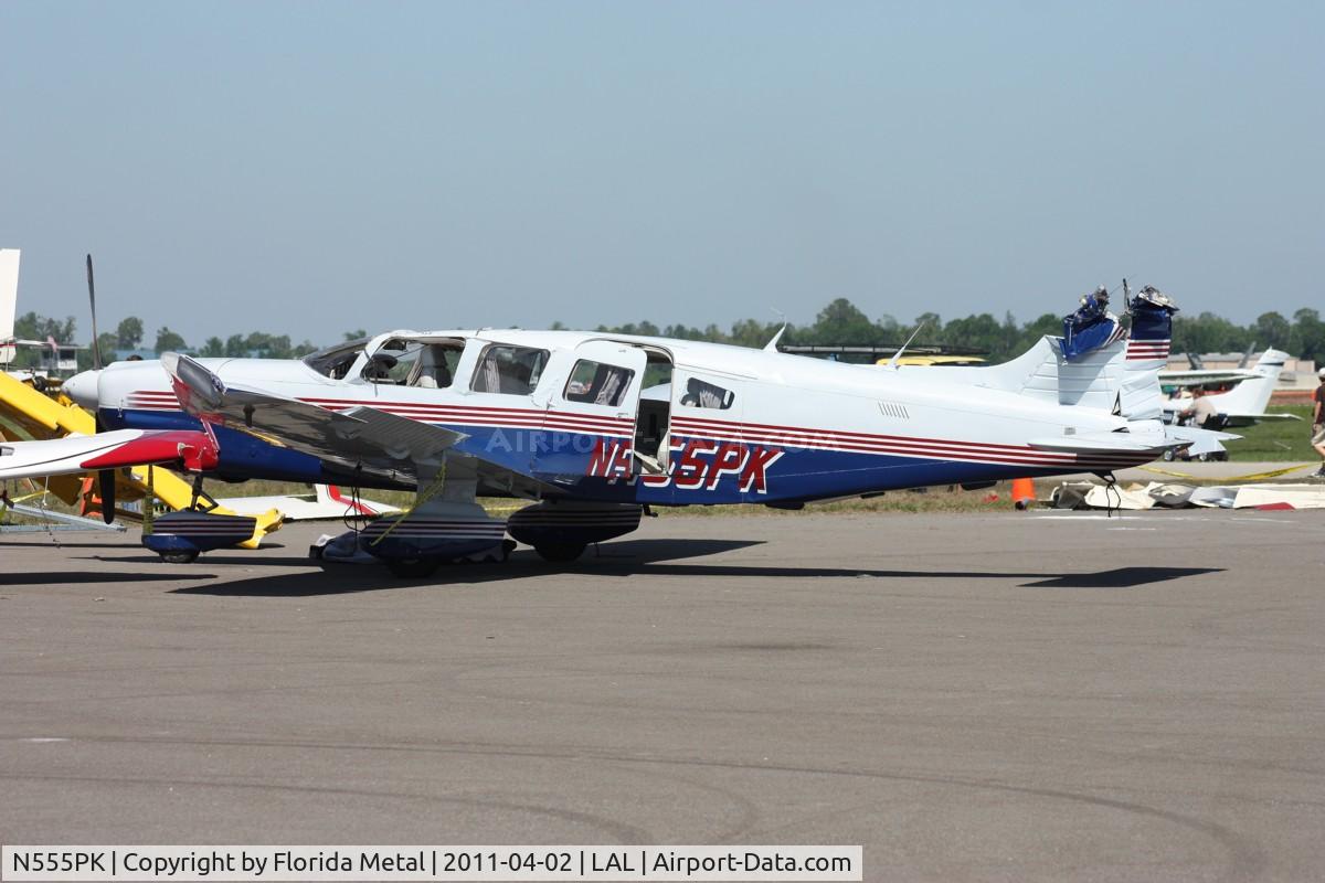 N555PK, 1979 Piper PA-32-300 Cherokee Six C/N 32-7940100, PA-32-300 destroyed by tornado/microburst at Sun N Fun March 31, 2011