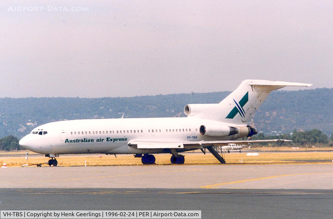 VH-TBS, 1969 Boeing 727-77 C/N 20278, Australian Air Express