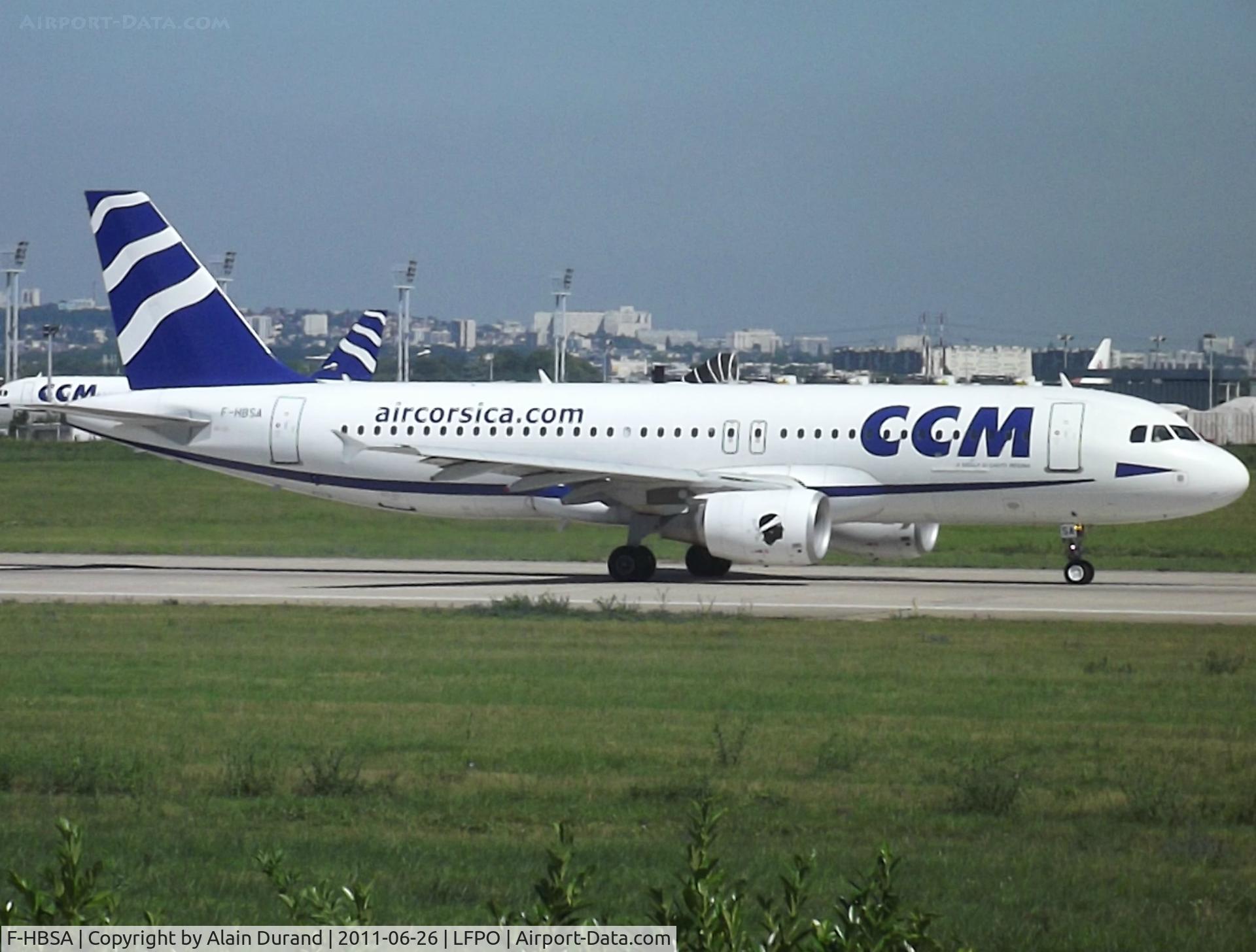 F-HBSA, 2009 Airbus A320-216 C/N 3882, Initially due for IB, c/n 3882 was rolled out in 2009 but was stored until January 2010 when eventually handed over to CCM Airlines. Standing for Compagnie Corse Méditerrannée, CCM recently rebranded as Air Corsica