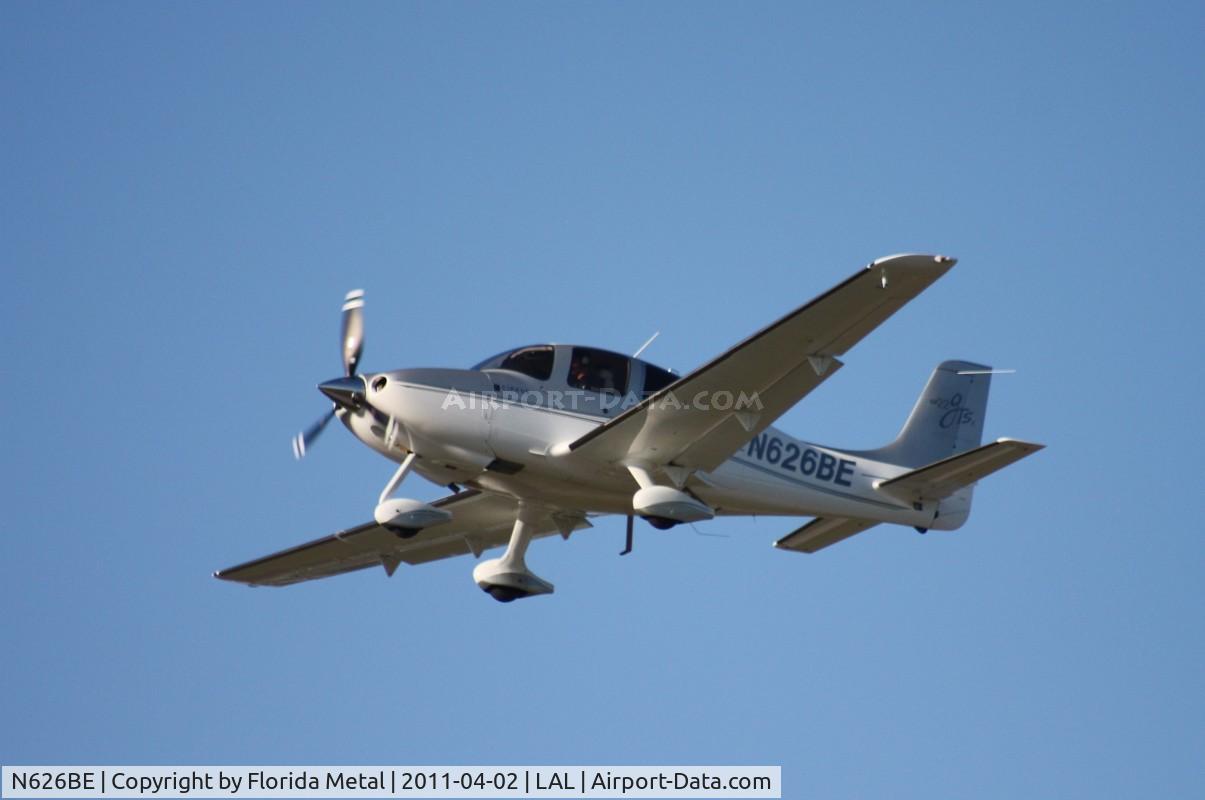 N626BE, 2008 Cirrus SR22 C/N 3121, Cirrus SR22