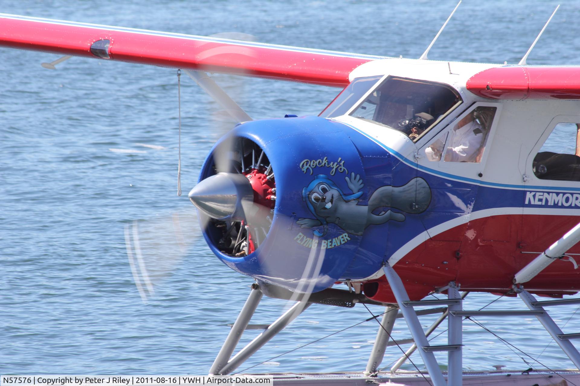 N57576, 1956 De Havilland Canada DHC-2 Beaver Mk.I (L20A) C/N 1168, Victoria BC, Inner Harbour