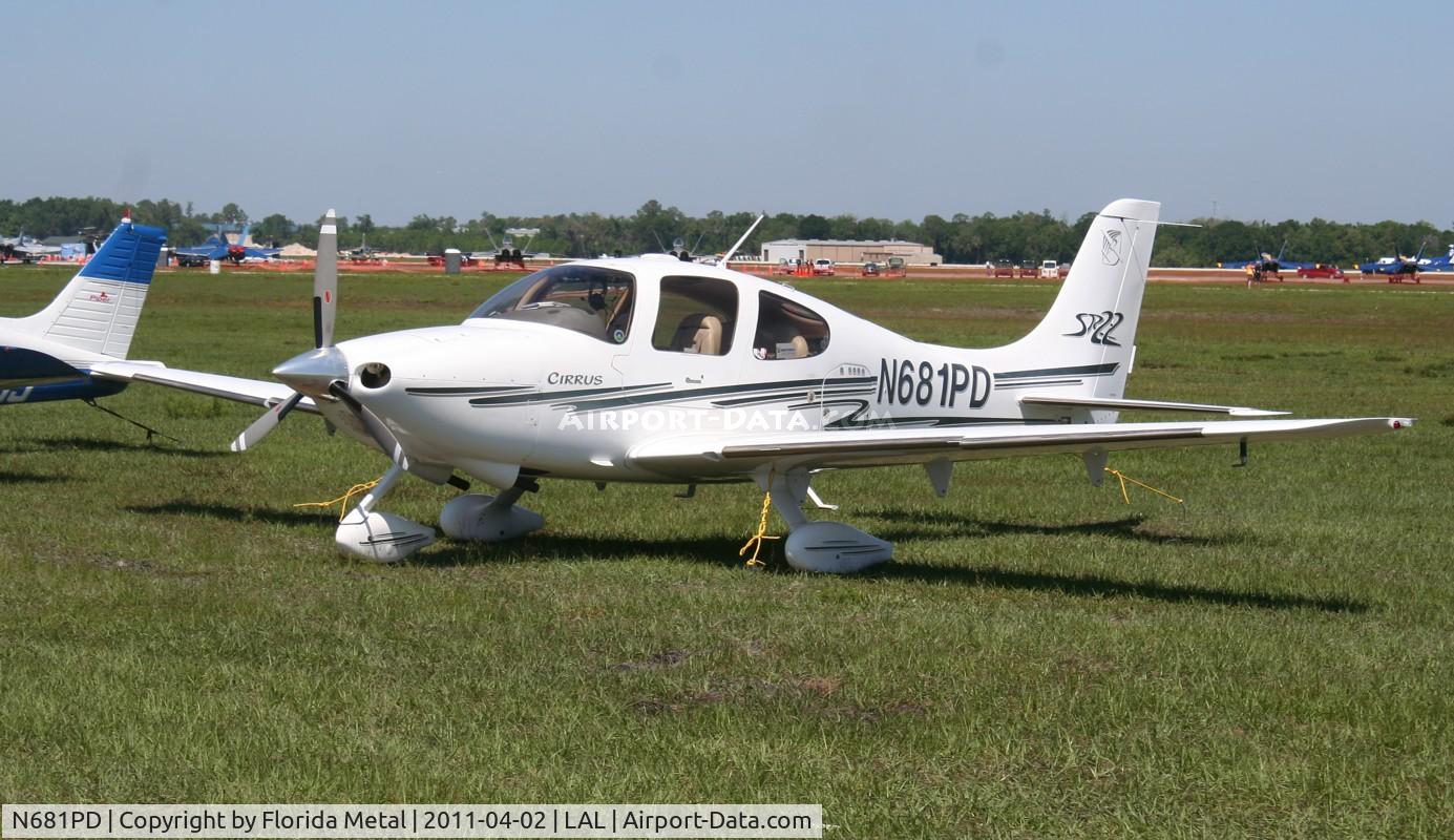 N681PD, 2003 Cirrus SR22 C/N 0543, Cirrus SR22