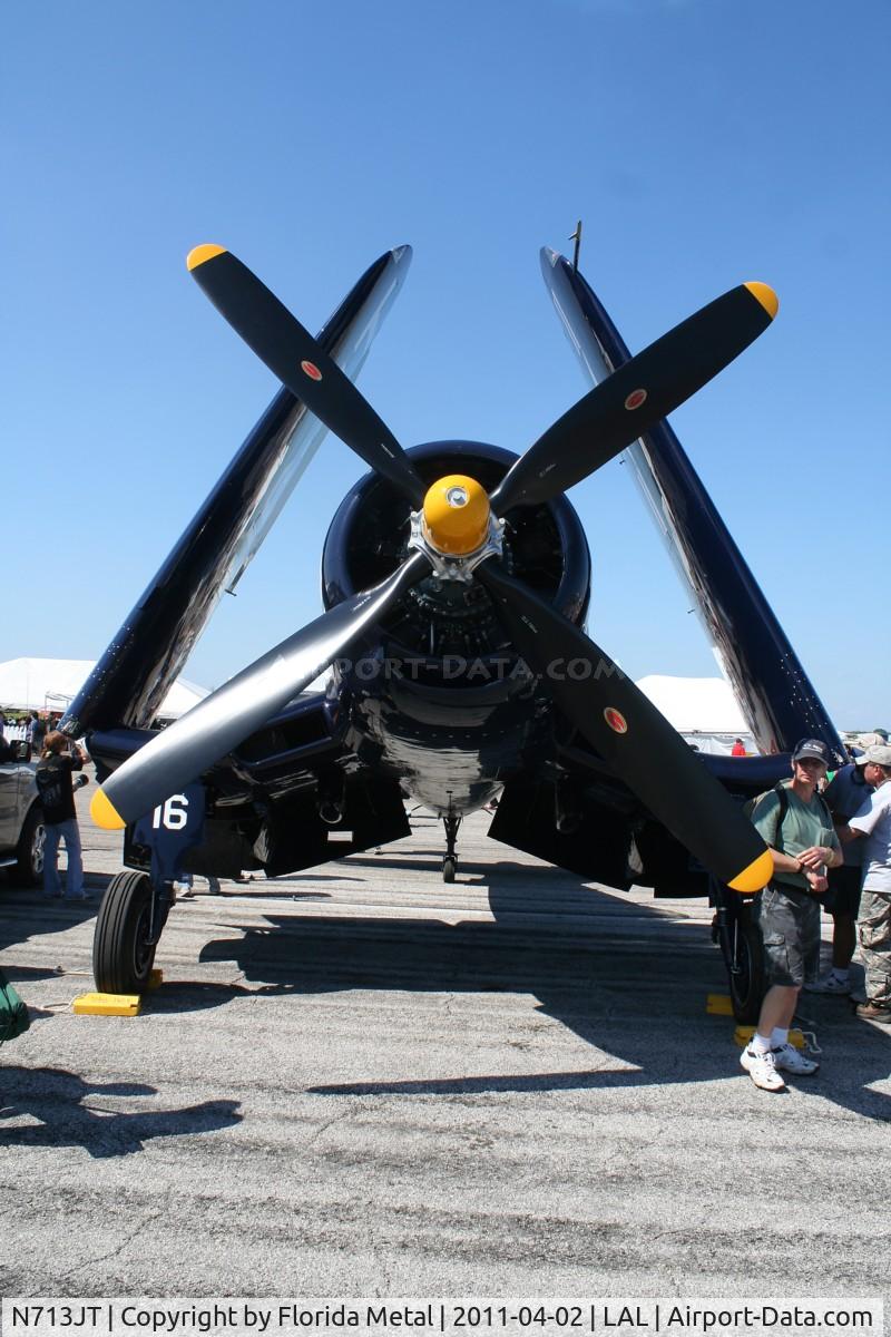 N713JT, 1945 Vought F4U-4B Corsair C/N 97143, F4U Corsair