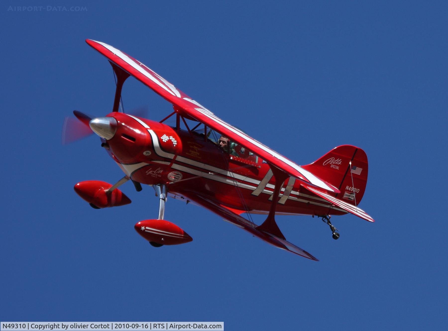N49310, 1982 Aerotek Pitts S-1S Special C/N KA-103, Reno air races 2010