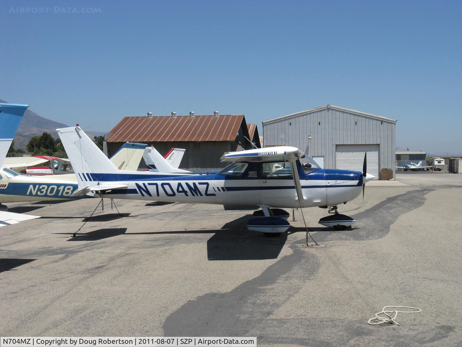 N704MZ, 1976 Cessna 150M C/N 15078732, 1976 Cessna 150M, Continental O-200 100 Hp