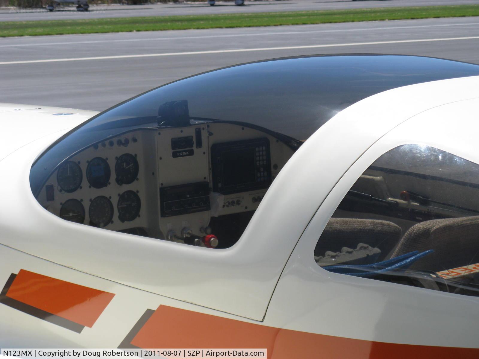N123MX, 1988 Lancair 235 C/N 131, 1988 Maxwell LANCAIR 235, Lycoming O-320-D 160 Hp, panel