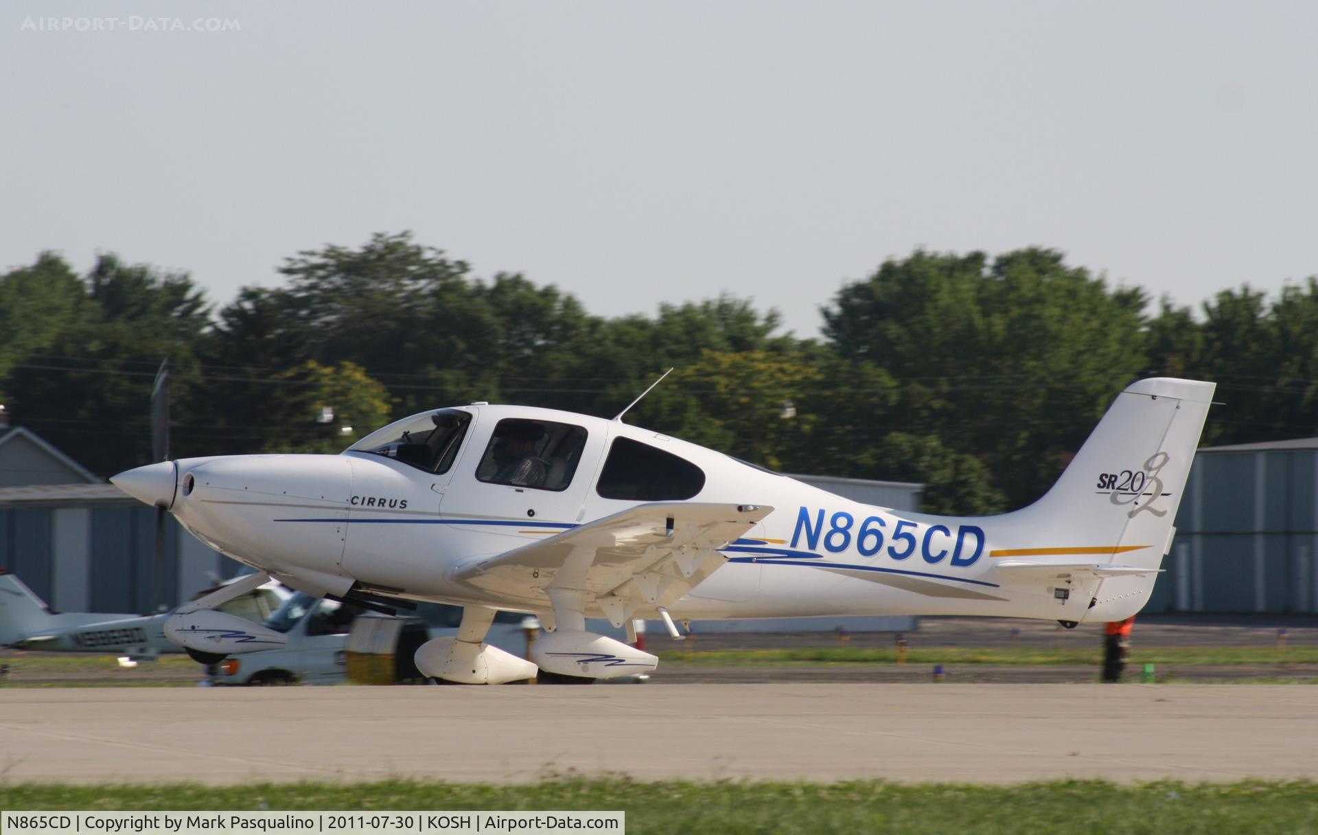 N865CD, 2005 Cirrus SR20 C/N 1586, Cirrus SR20