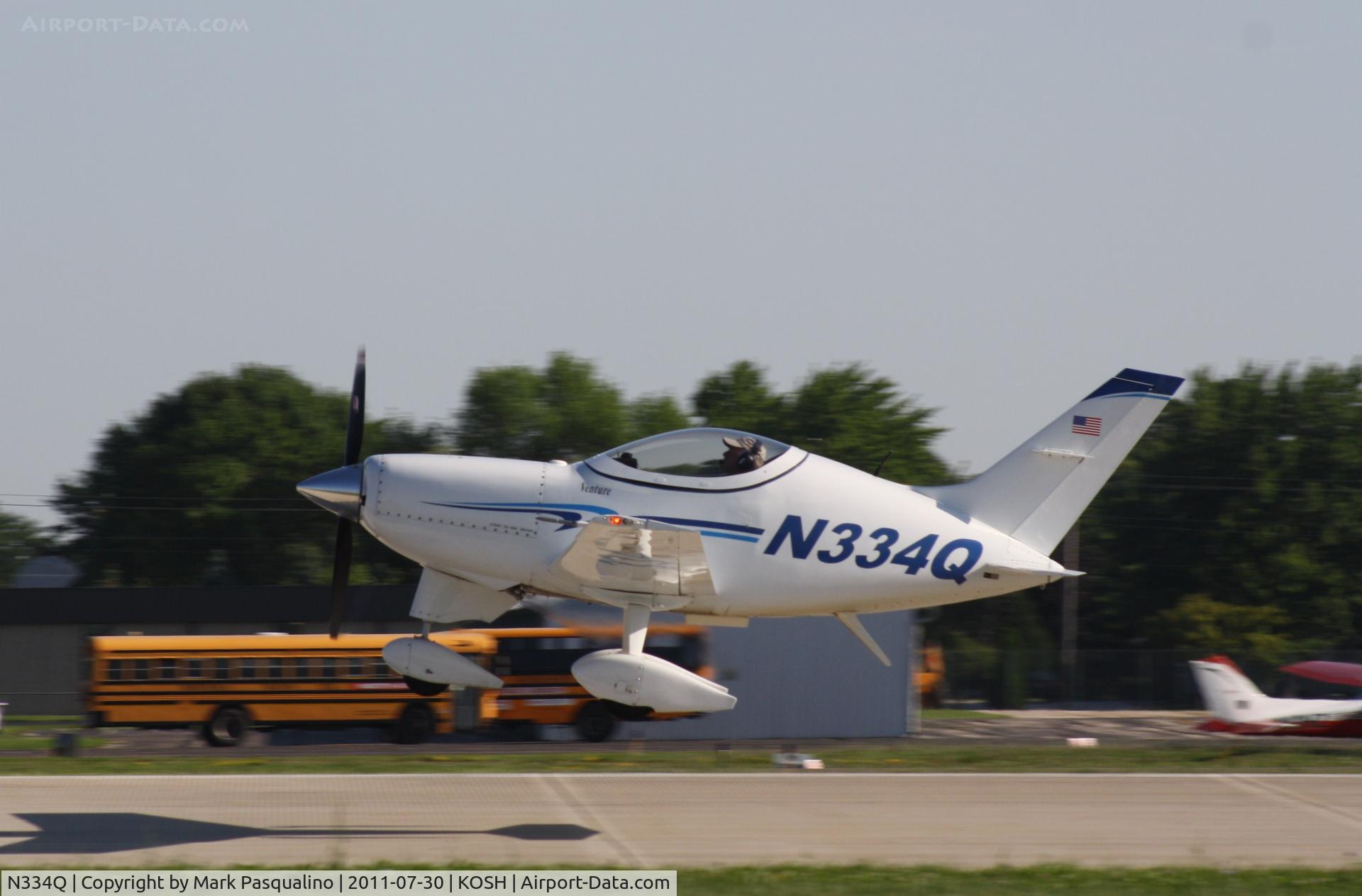 N334Q, Questair Venture 20 C/N 41, Questaire Venture 20