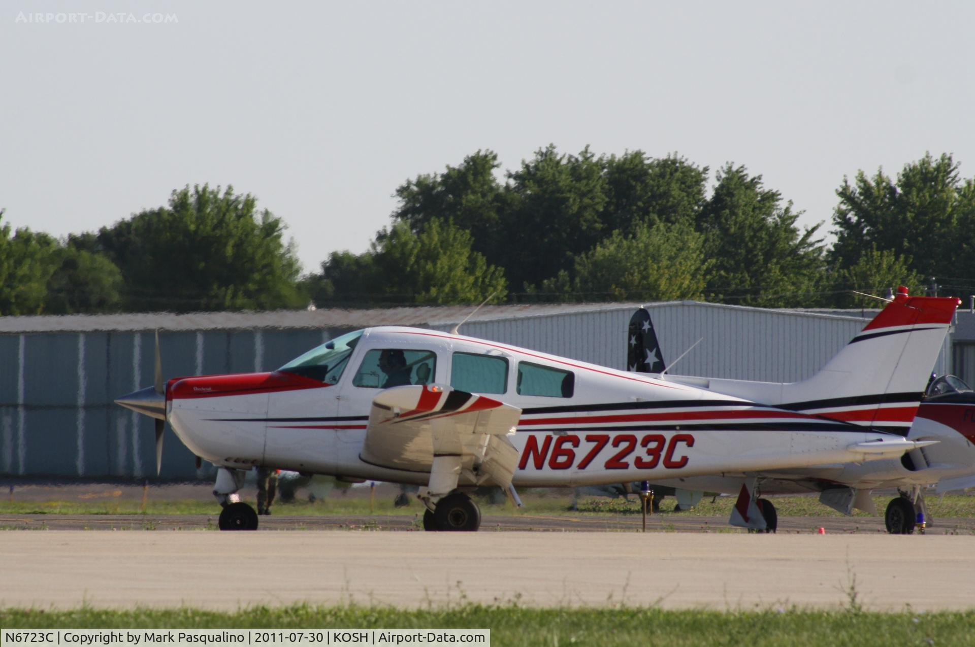 N6723C, 1982 Beech C23 Sundowner 180 Sundowner 180 C/N M-2369, Beech C23