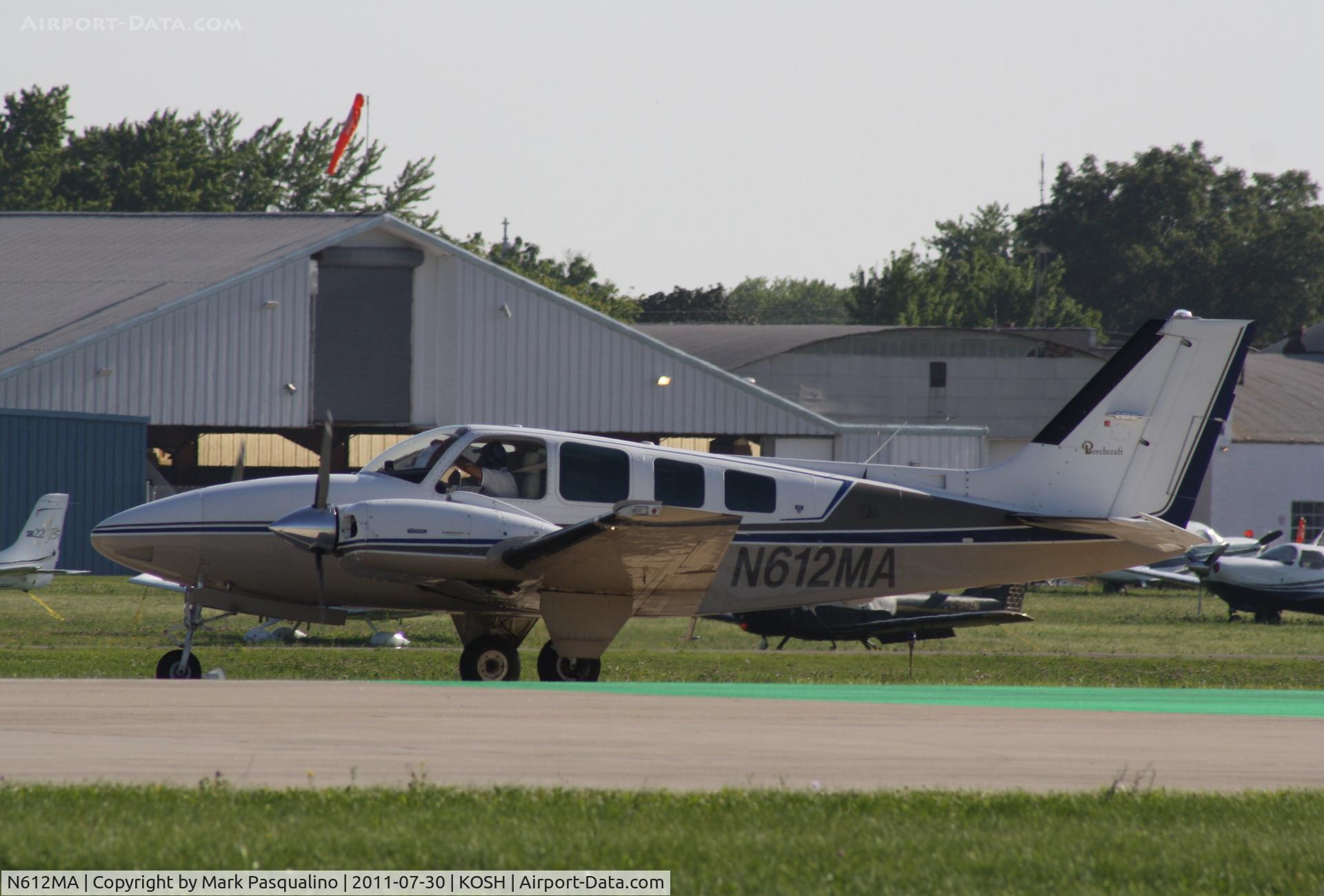 N612MA, 1979 Beech 58 Baron C/N TH-975, Beech 58