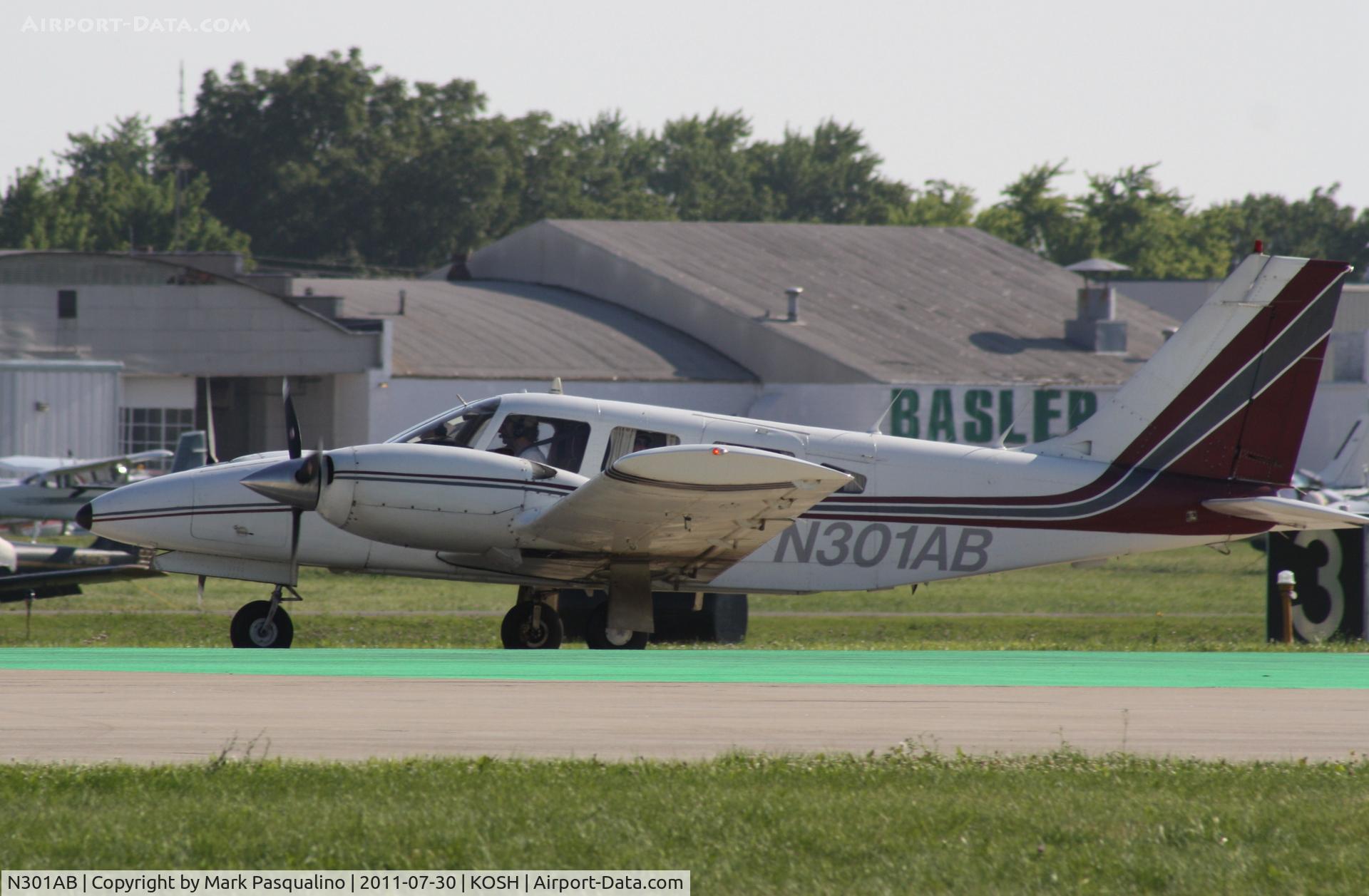 N301AB, 1979 Piper PA-34-200T C/N 34-7970186, Piper PA-34-200T