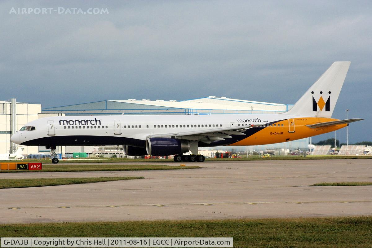 G-DAJB, 1987 Boeing 757-2T7 C/N 23770, Monarch