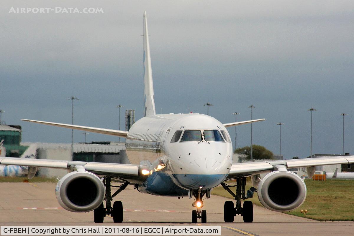 G-FBEH, 2007 Embraer 195LR (ERJ-190-200LR) C/N 19000128, flybe