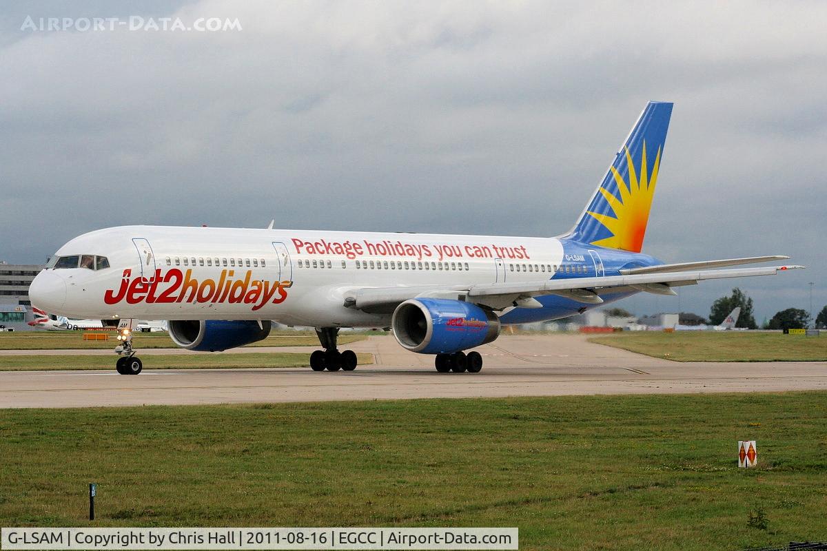 G-LSAM, 1992 Boeing 757-204 C/N 26966, Jet2 Holidays