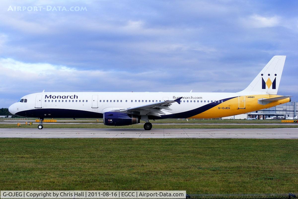 G-OJEG, 1999 Airbus A321-231 C/N 1015, Monarch