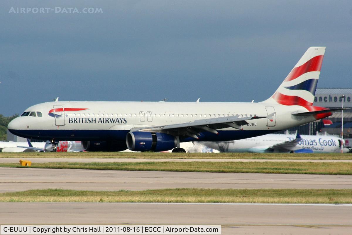 G-EUUU, 2008 Airbus A320-232 C/N 3351, British Airways