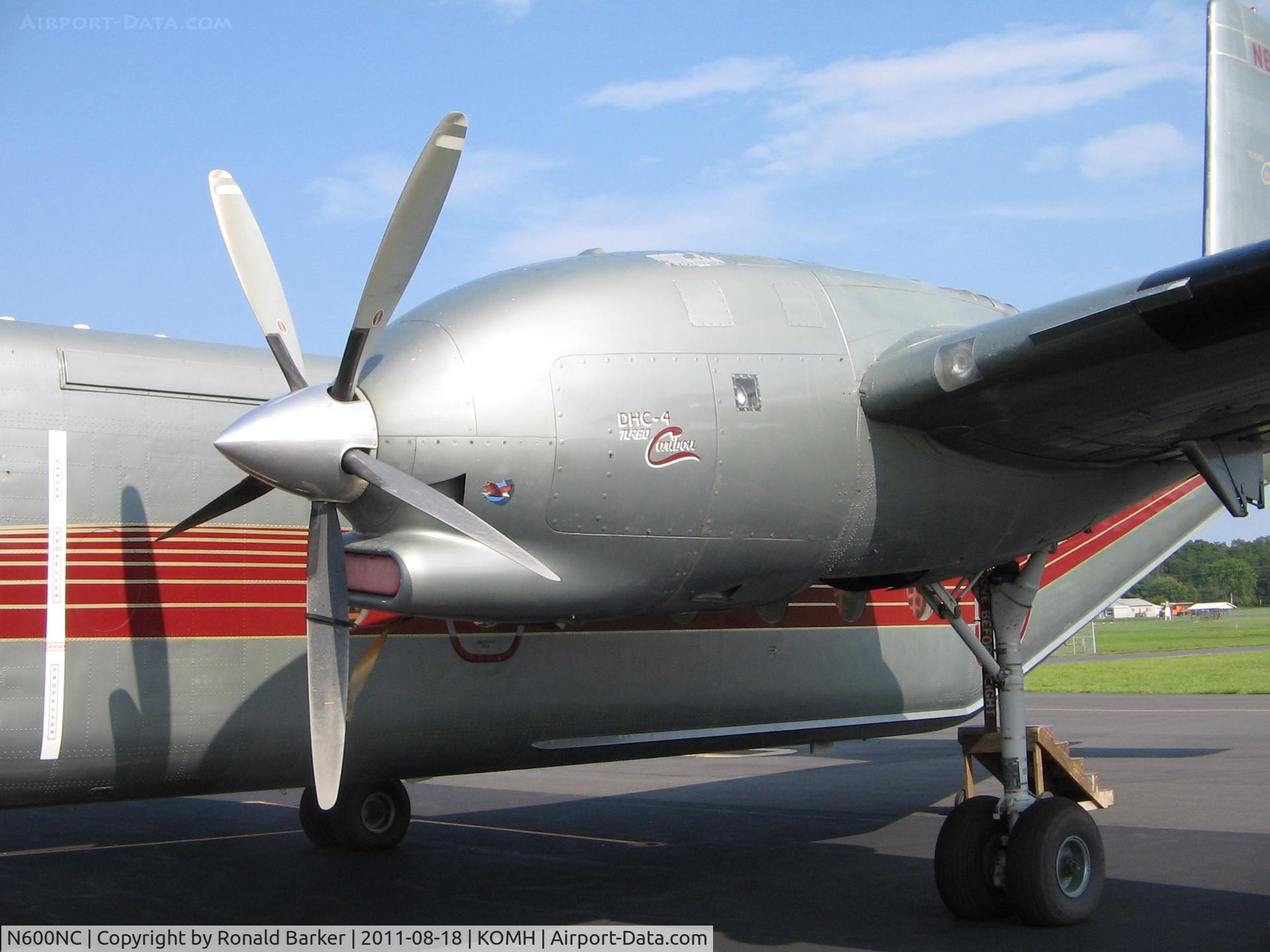 N600NC, 1965 De Havilland Canada DHC-4A Caribou C/N 237, New turbos vice pistons