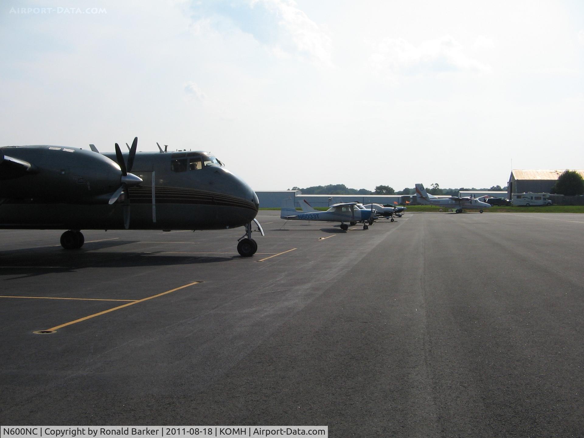 N600NC, 1965 De Havilland Canada DHC-4A Caribou C/N 237, N600NC and the Orange flight line