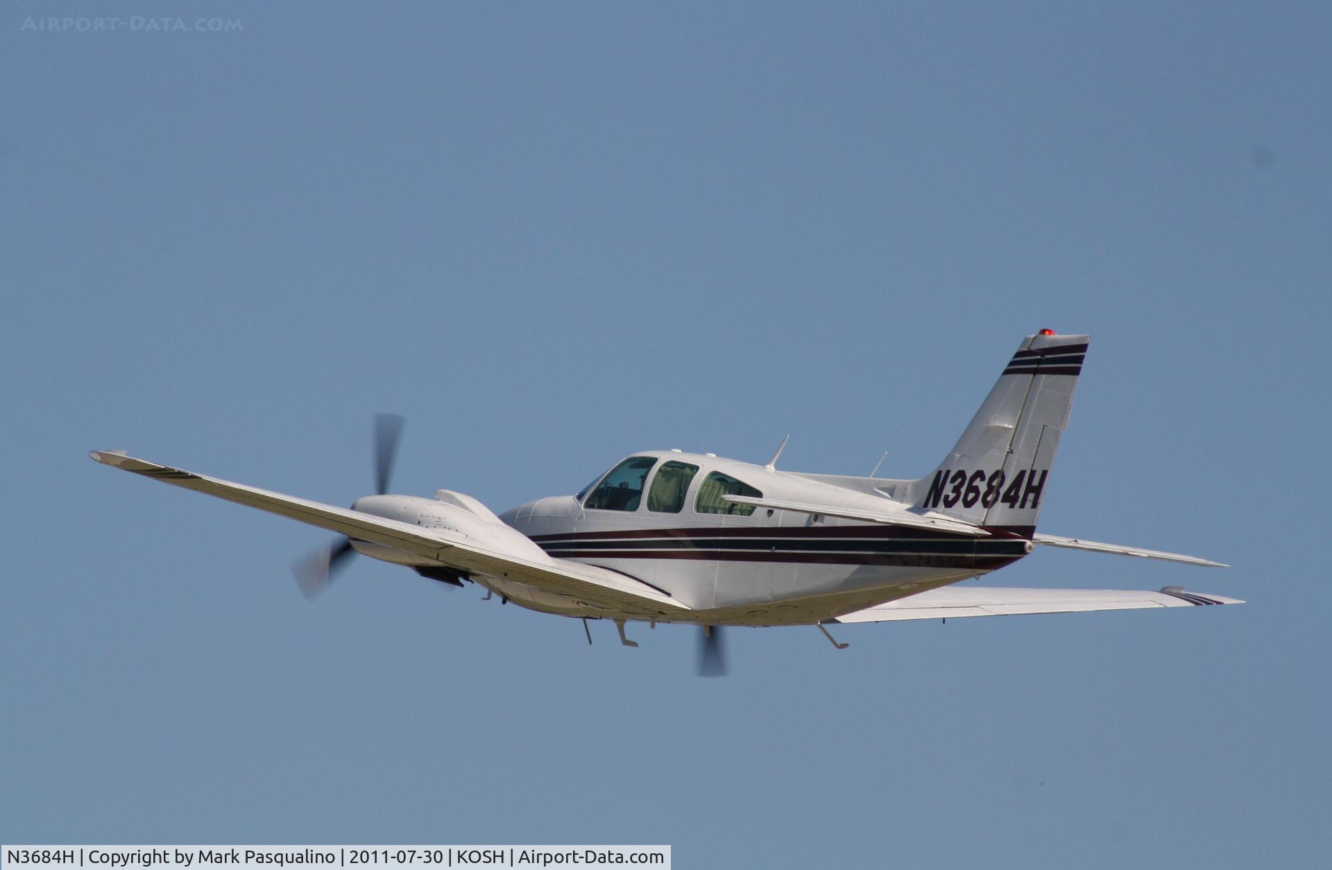 N3684H, 1981 Beech E-55 Baron C/N TE-1180, Beech E55