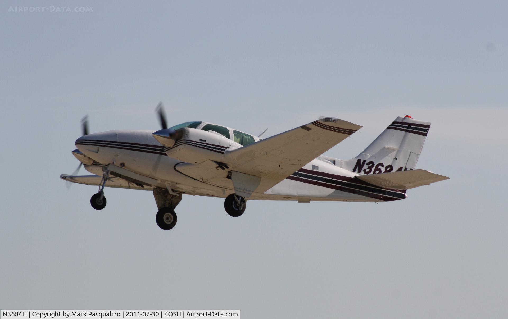 N3684H, 1981 Beech E-55 Baron C/N TE-1180, Beech E55