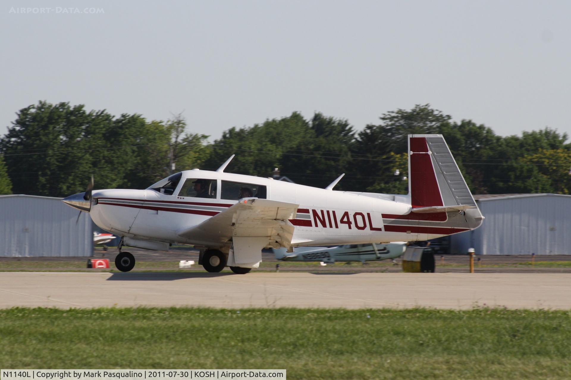 N1140L, 1981 Mooney M20J 201 C/N 24-1158, Mooney M20J