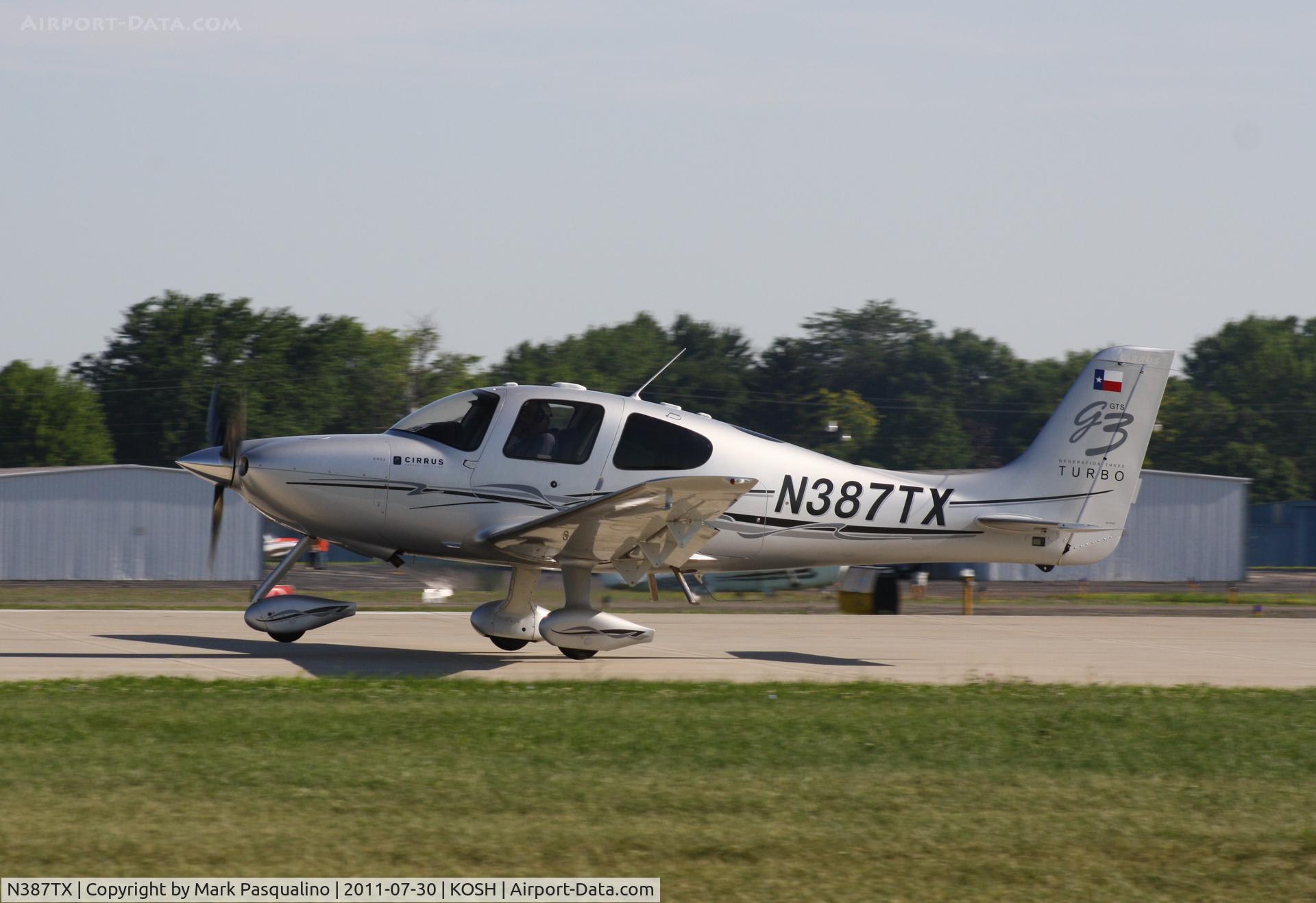 N387TX, 2008 Cirrus SR22 C/N 2944, Cirrus SR22