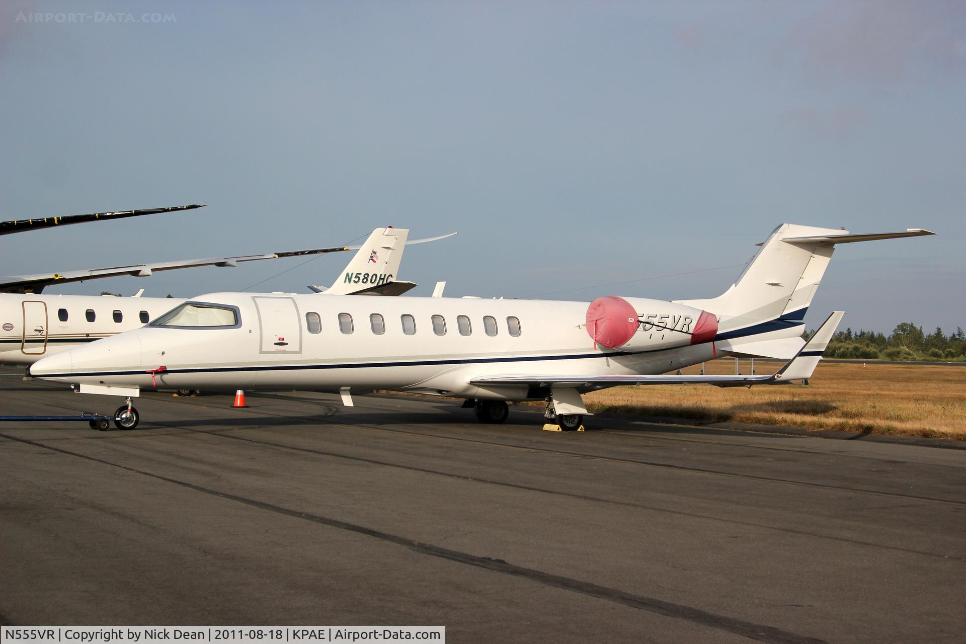 N555VR, Learjet 45 C/N 257, KPAE/PAE
