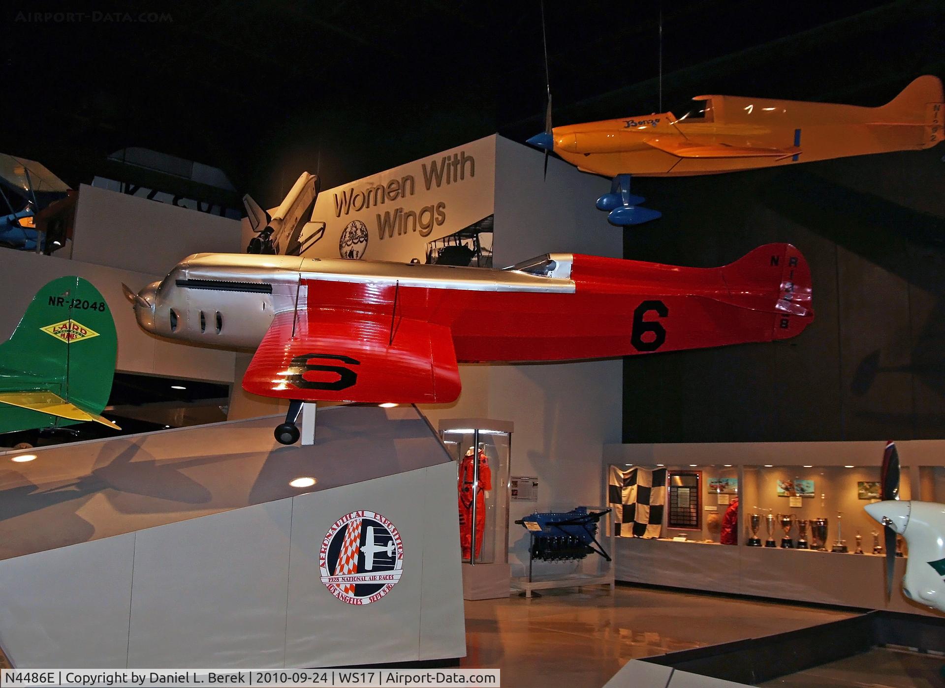 N4486E, Wittman D-12 Bonzo C/N 3, The Whittman D-12 