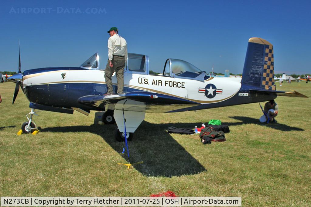 N273CB, 1953 Beech T-34A (A45) Mentor Mentor C/N G-72, 1953 Beech A45, c/n: G-72 ex 53-3311 at 2011 Oshkosh