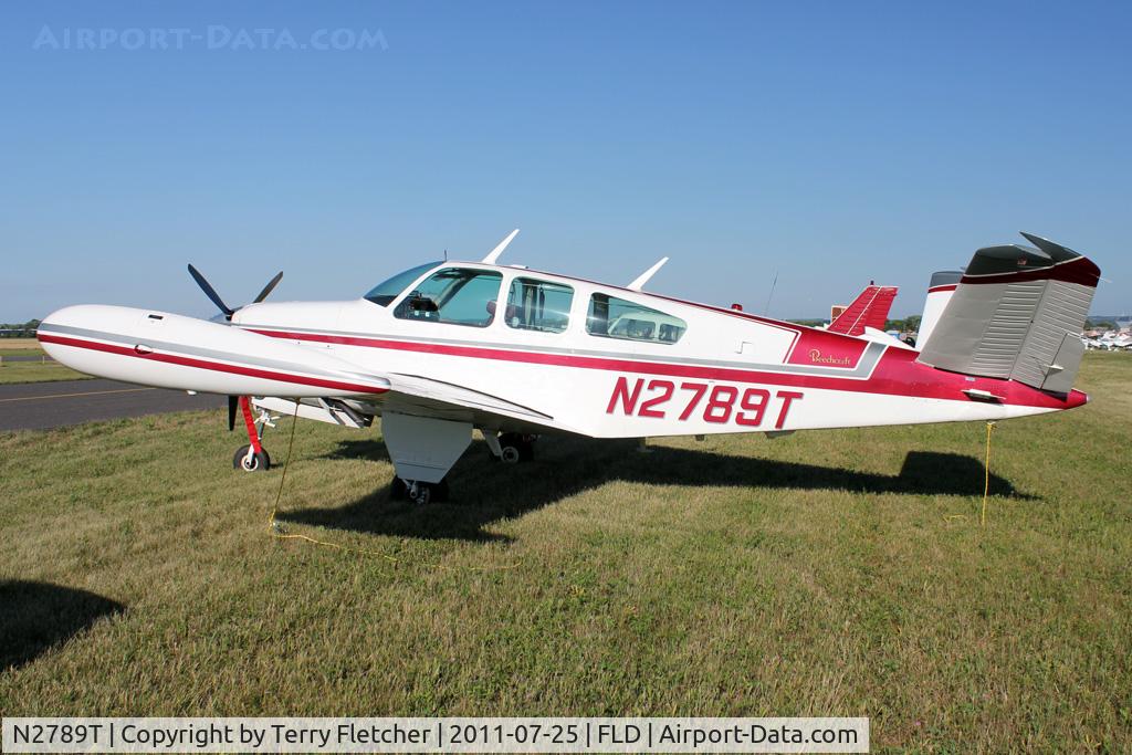 N2789T, 1967 Beech V35 Bonanza C/N D-8483, 1967 Beech V35, c/n: D-8483 at Fond Du Lac