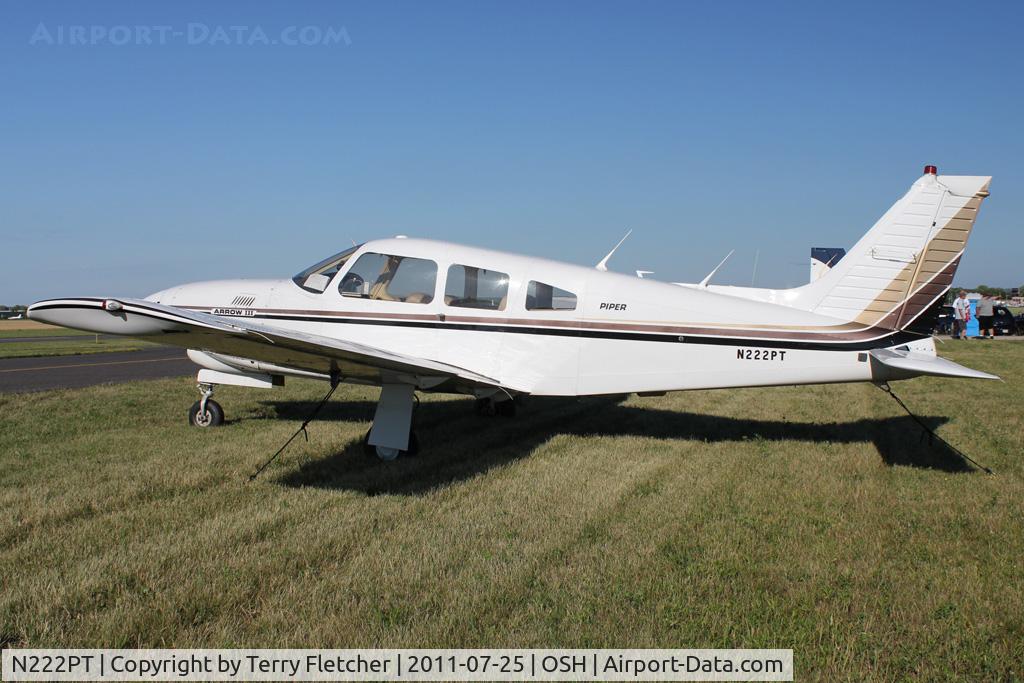 N222PT, 1978 Piper PA-28R-201T Cherokee Arrow III C/N 28R-7803342, 1978 Piper PA-28R-201T, c/n: 28R-7803342 at Fond Du Lac