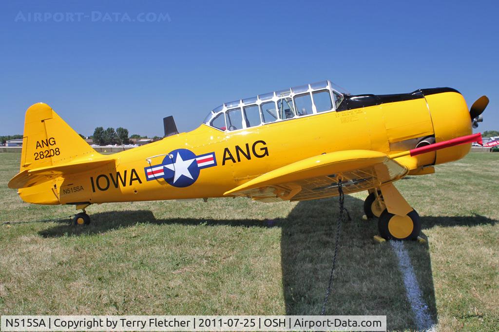N515SA, 1943 North American AT-6D C/N 8814953, 1943 North American AT-6D, c/n: 8814953
at 2011 Oshkosh