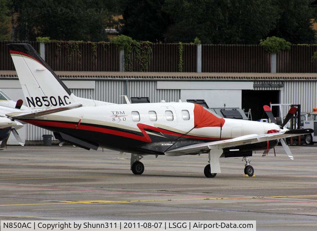 N850AC, 2013 Socata TBM-700 (850) C/N 426, Parked...