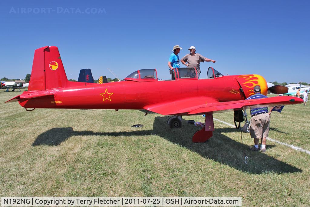 N192NG, 1975 Nanchang CJ-6 C/N 3051217, 1975 Nanchang China YAK-18A, c/n: 3051217 at 2011 Oshkosh