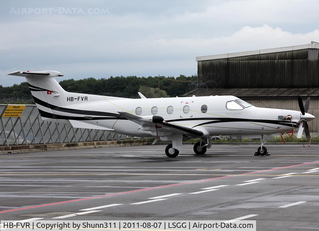 HB-FVR, 2010 Pilatus PC-12/47E C/N 1205, Parked...