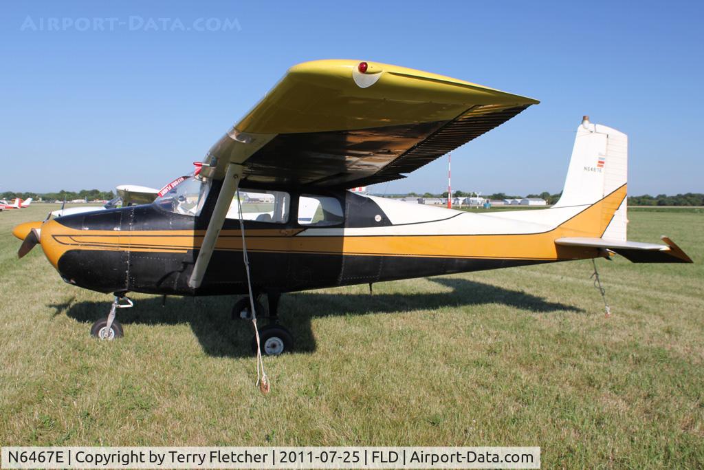 N6467E, 1959 Cessna 172 C/N 46567, 1959 Cessna 172, c/n: 46567 at Fond Du Lac