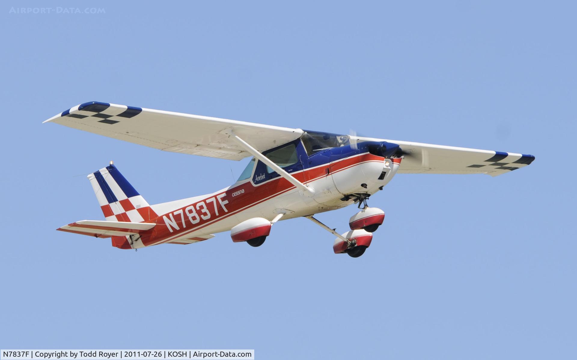 N7837F, 1973 Cessna A150L Aerobat C/N A1500450, AIRVENTURE 2011