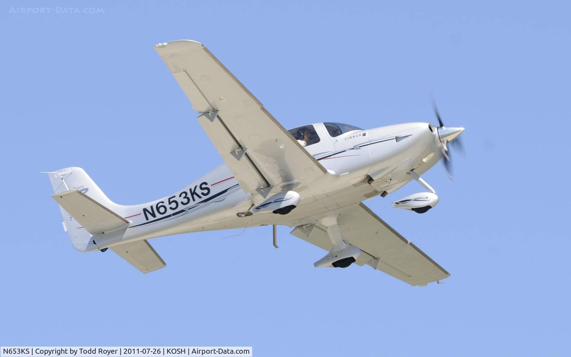 N653KS, 2008 Cirrus SR22 G3 GTS Turbo C/N 3233, AIRVENTURE 2011