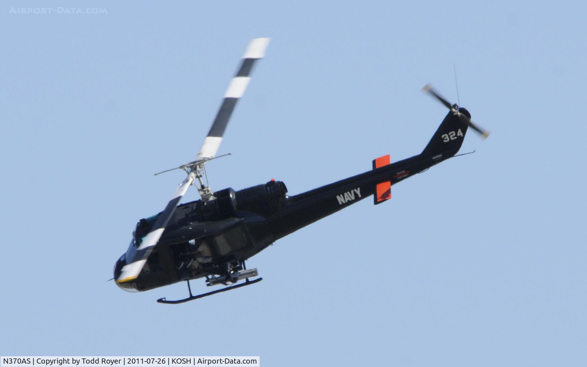 N370AS, Bell UH-1B Iroquois C/N 984, AIRVENTURE 2011