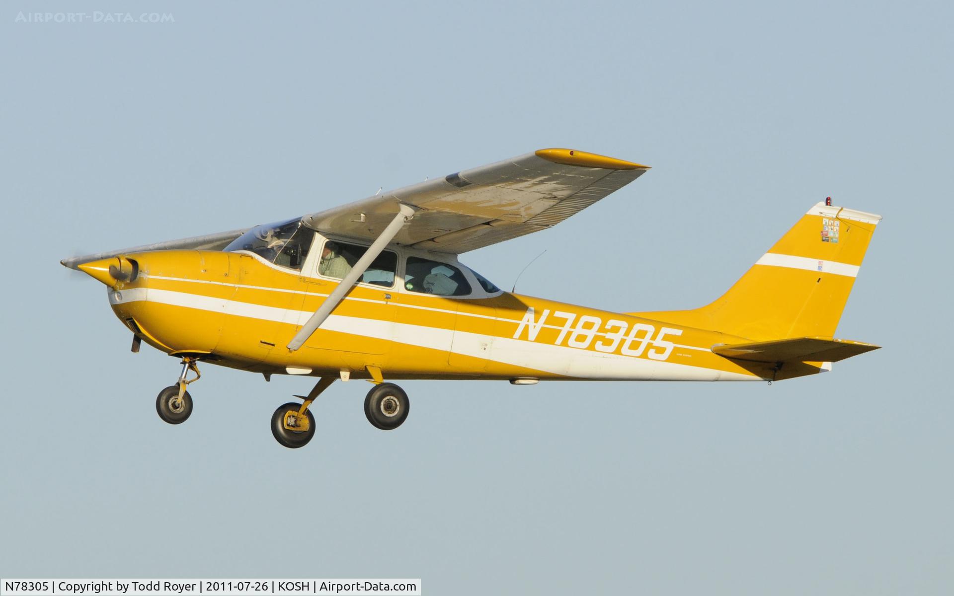 N78305, 1968 Cessna 172K Skyhawk C/N 17257562, AIRVENTURE 2011