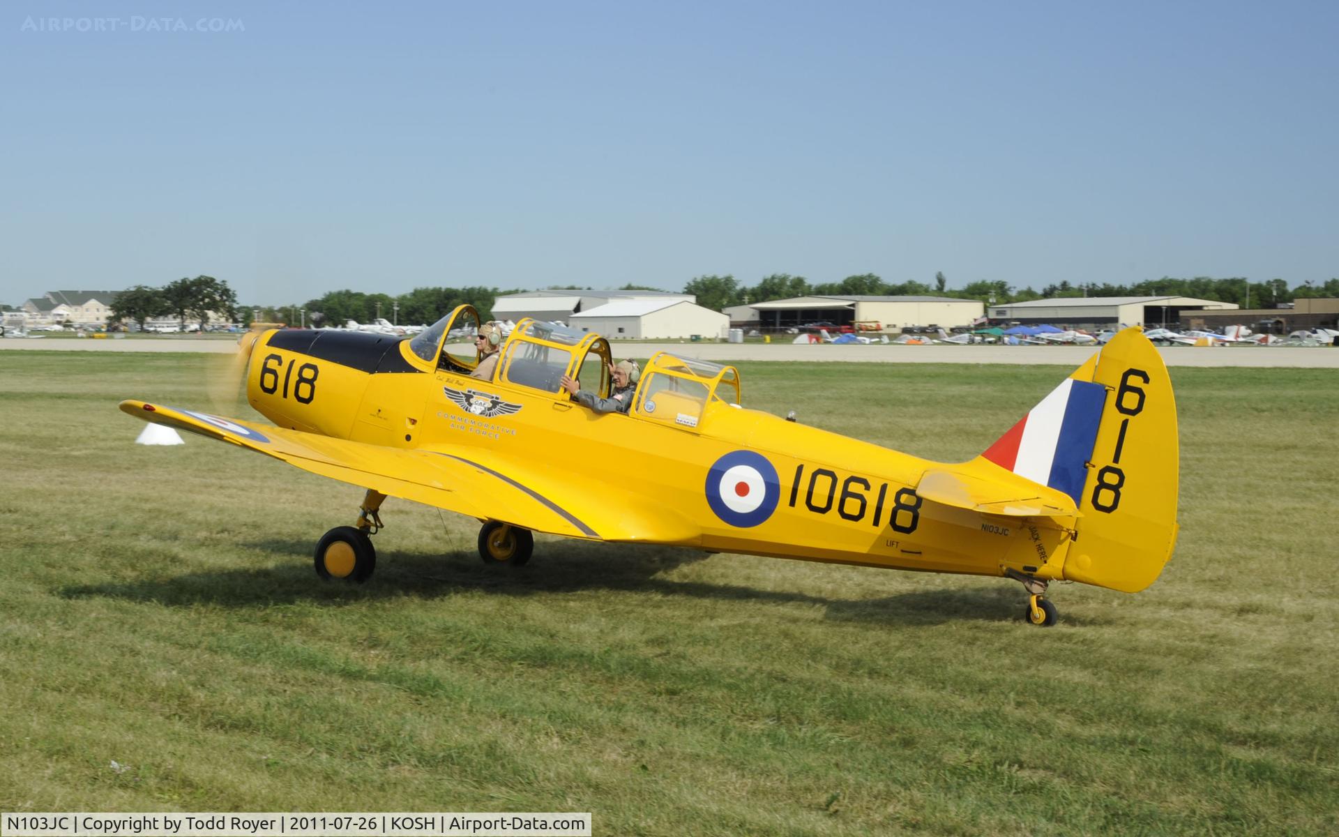 N103JC, 1943 Fairchild M-62A-3 Cornell II C/N FC119, AIRVENTURE 2011