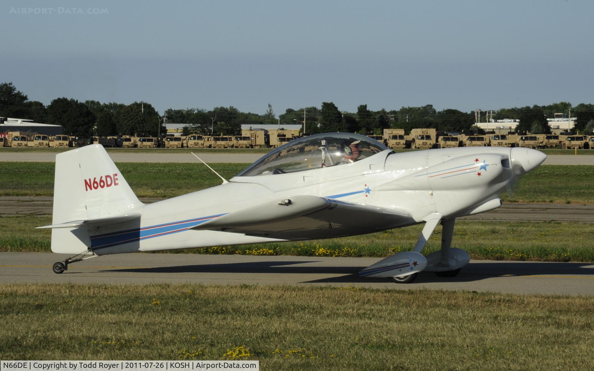 N66DE, 2002 Vans RV-4 C/N 3807, AIRVENTURE 2011