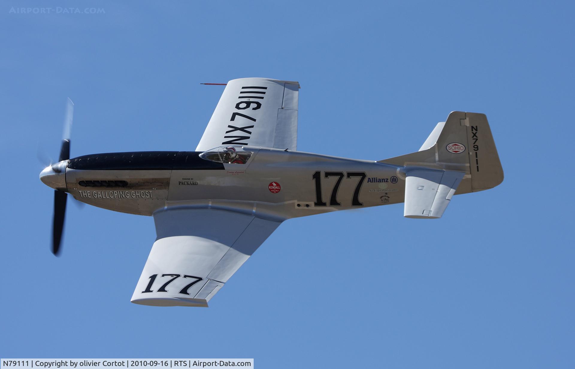N79111, 1946 North American P-51D Mustang C/N 44-15651, Galoping ghost racing. A potential serious adversary for Strega !
