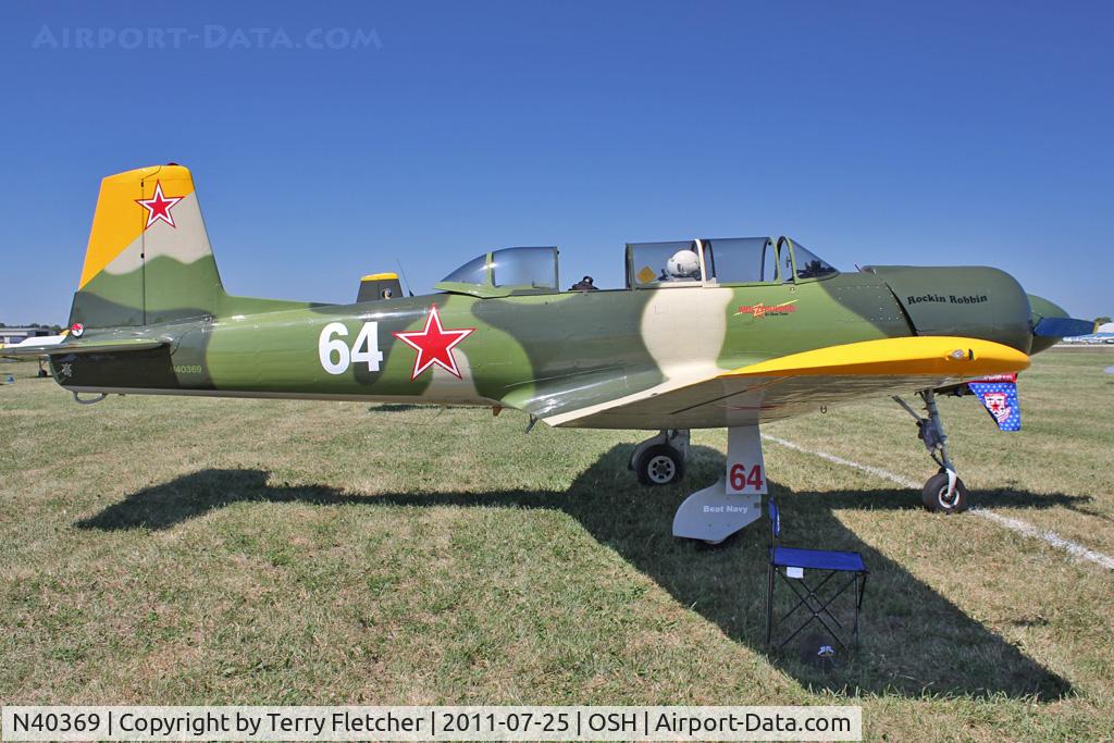 N40369, 1982 Nanchang CJ-6 C/N 3732008, 1982 Nanchang China CJ-6, c/n: 3732008
WHITE 64   at 2011 Oshkosh