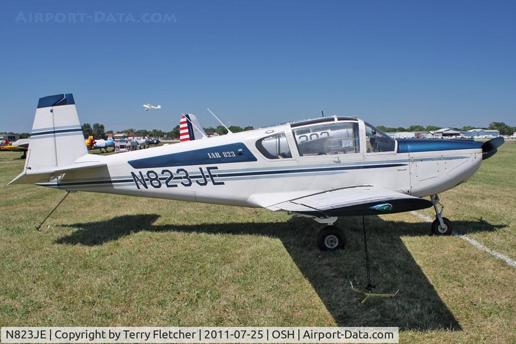 N823JE, 1974 IAR IAR-823 C/N 02, Iar Sa Brasov IAR 823, c/n: 02 at 2011 Oshkosh